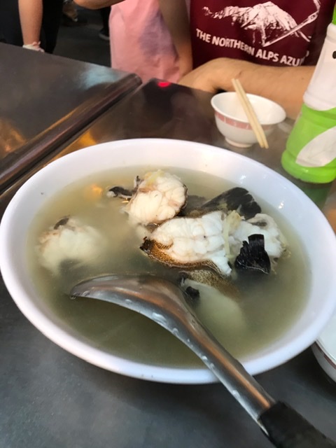 基隆夜市の海鮮スープ